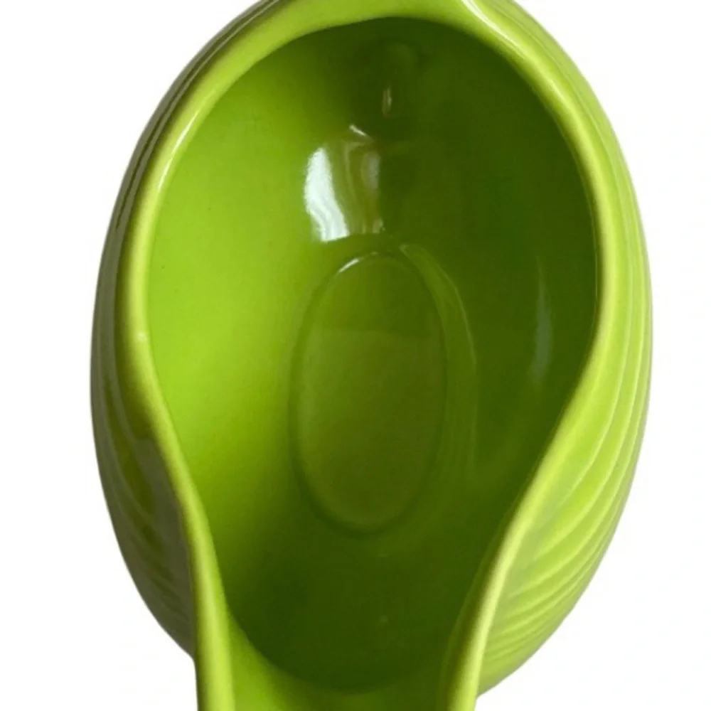 Fiesta (Fiestaware) Sauceboat, Chartreuse or Lemongrass glaze pristine condition